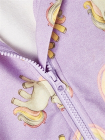 NAME IT Enhjørning Sweat Cardigan Helle Orchid Bloom